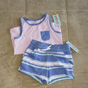 NWT Cat & Jack shirt  and shorts